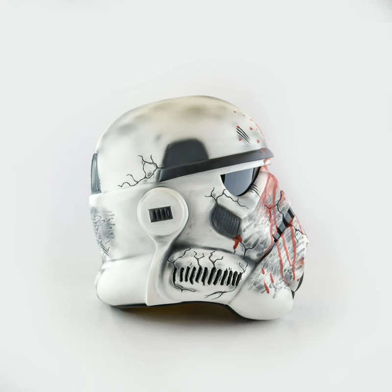 stormtrooper motorcycle helmet