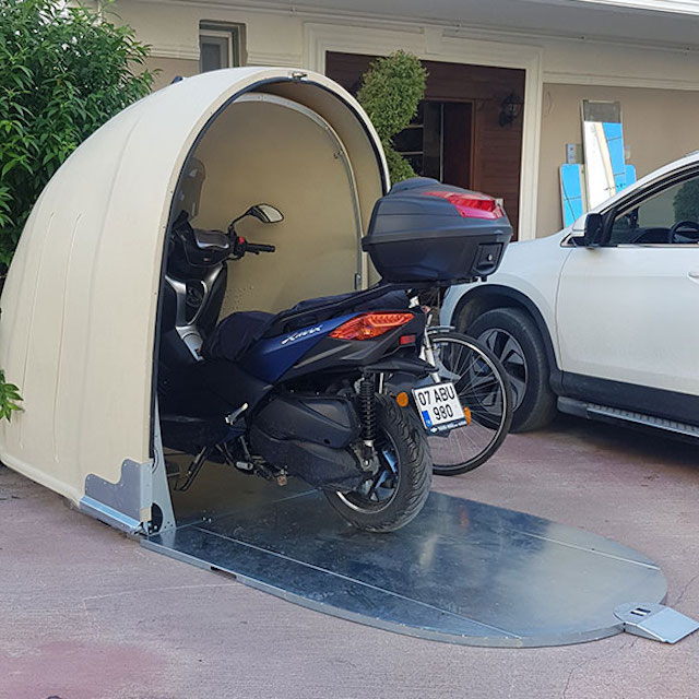 Motorcycle Storage Unit