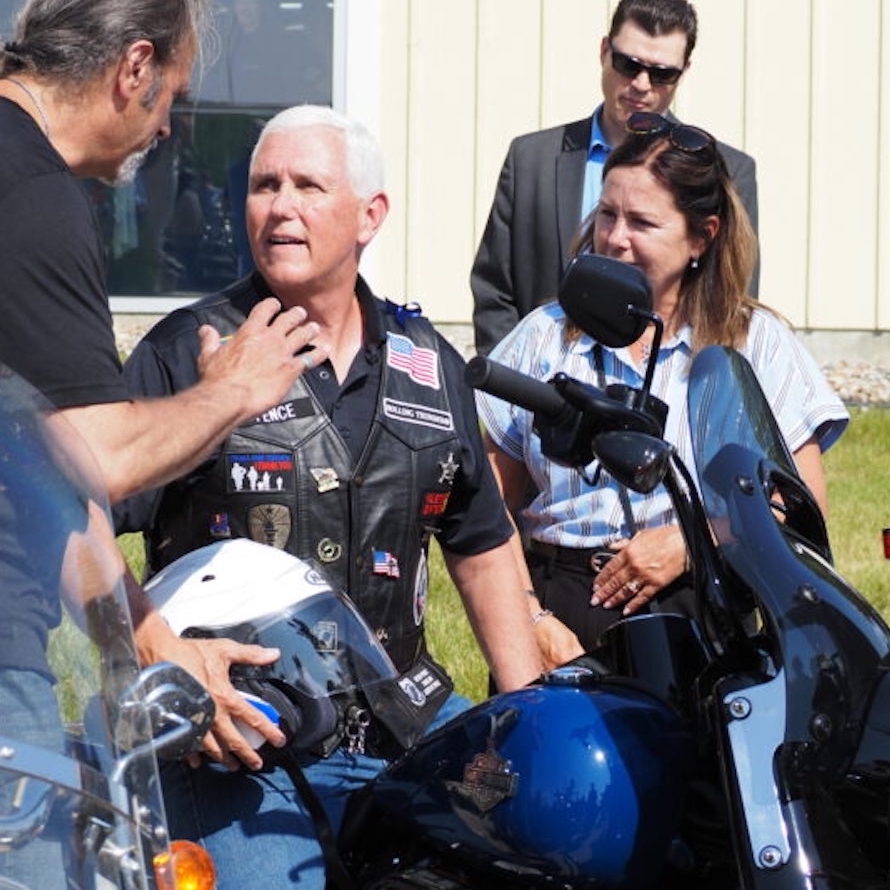 Mike Pence motorcycle